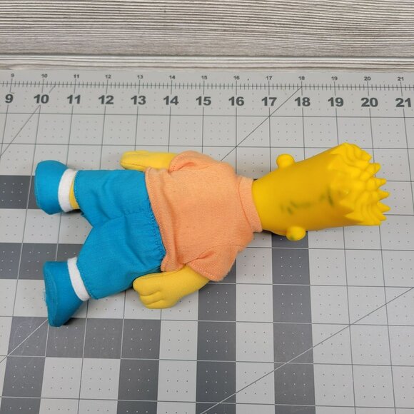 4 Dolls The Simpsons Plush Doll Set Bart Marge Maggie Matt Groening 1990 Vtg - Picture 13 of 16